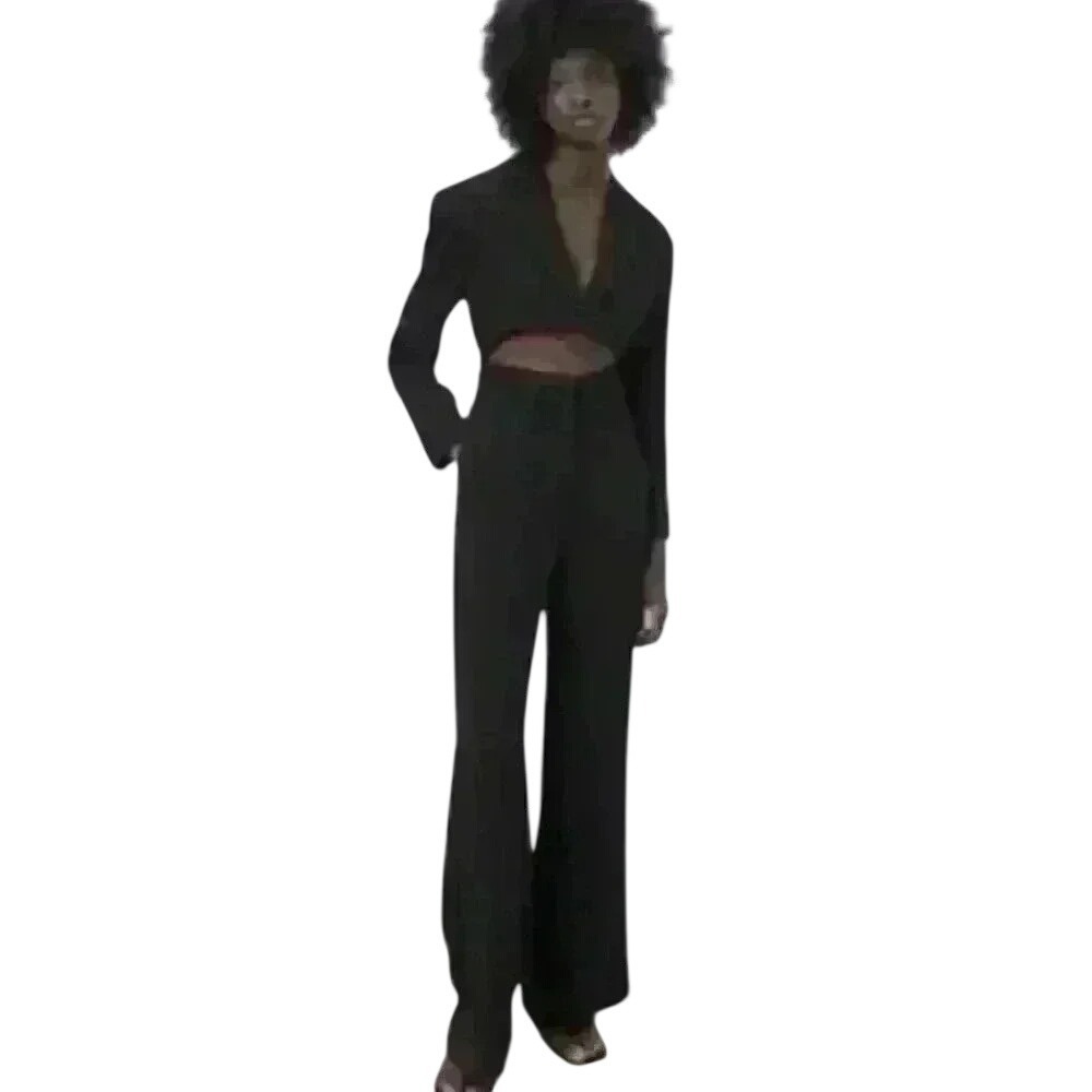 Zara black jumpsuit